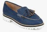 Carlton London Navy Blue Tassel Lifestyle Shoes women