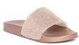 Carlton London Rose Gold Solid Sliders Women