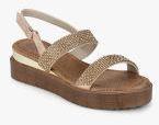 Carlton London Rose Gold Wedges Women