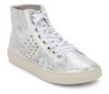 Carlton London Silver Casual Sneakers Women