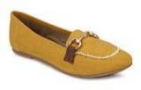 Carlton London Yellow Moccasins Women