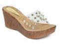 Catwalk Beige Synthetic Wedges Women