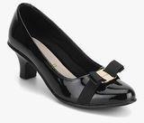 Catwalk Black Bow Belly Shoes Women