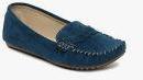 Catwalk Blue Moccasins Women