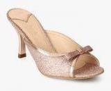 Catwalk Golden Glitter Stilettos Women