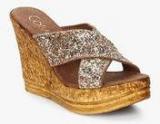 Catwalk Golden Glitters Wedges Women