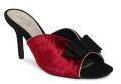 Catwalk Maroon Solid Sandals Women