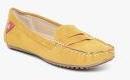 Catwalk Mustard Moccasins Women