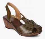 Catwalk Olive Sandals Women