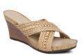 Catwalk Women Beige Woven Design Wedges