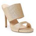 Catwalk Women Gold Toned Open Toe Stilettos