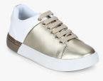 Ceriz Gold Sneakers Women