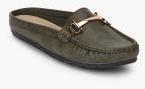 Ceriz Olive Moccasins women