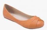 Ceriz Tan Belly Shoes Women