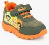 Chhota Bheem Olive Sneakers Boys