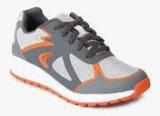 Clarks Adven Go Grey Running Shoes Boys