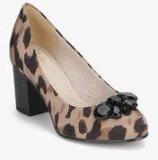 Clarks Aldwych Maze Multicoloured Embellished Animal Print Belly Shoes women