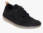 Clarks Black Casual Sneakers Women