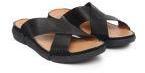 Clarks Black Comfort Sandals Men