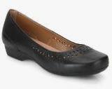 Clarks Blanche Garryn Black Lazer Cut Belly Shoes Women