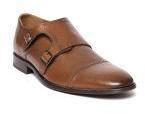 Clarks Brown Leather Formal Monks Men