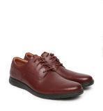 Clarks Brown Leather Formal Shoes Men