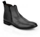 Clarks Chart Zip Black Boots Men