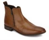 Clarks Chart Zip Tan Boots Men