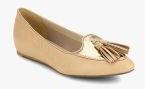 Clarks Coral Creek Beige Tassel Belly Shoes Women