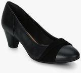 Clarks Denny Louise Black Belly Shoes Women