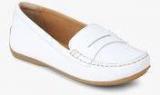 Clarks Doraville Nest White Moccasins women