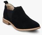 Clarks Edenvale Page Black Sde Flat Boots Women