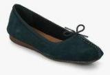 Clarks Freckle Ice Emerald Green Belly Shoes Women