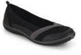 Clarks Ibeeck Pleat Black Belly Shoes Women