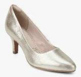 Clarks Isidora Faye Golden Metallic Belly Shoes Women