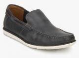 Clarks Kelan Lane Navy Blue Moccasins Men