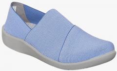 Clarks Light Blue Loafers women