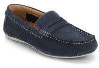 Clarks Marcos Drive Navy Blue Moccasins men