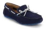 Clarks Marcos Edge Blue Moccasins Men