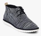 Clarks Mzt Liberty Navy Blue Textured Sneakers Women