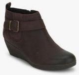 Clarks Nataline Izzi Brown Boots Women