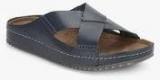 Clarks Netrix Jump Navy Blue Slippers Men