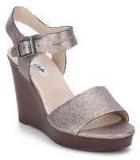 Clarks Orleans Jazz Grey Wedges women