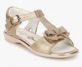 Clarks Orra Noon Golden Sandals girls