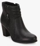 Clarks Palma Trina Black Ankle Length Boots Women