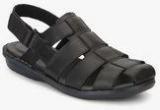 Clarks Polyflex Sun Black Sandals Men