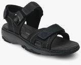 Clarks Raffe Sun Black Sandals Men