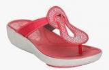 Clarks Red Slippers women