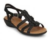 Clarks Roza Jaida Black Sandals Women