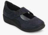 Clarks Sillian Bella Navy Blue Lifestyle Shoes Women